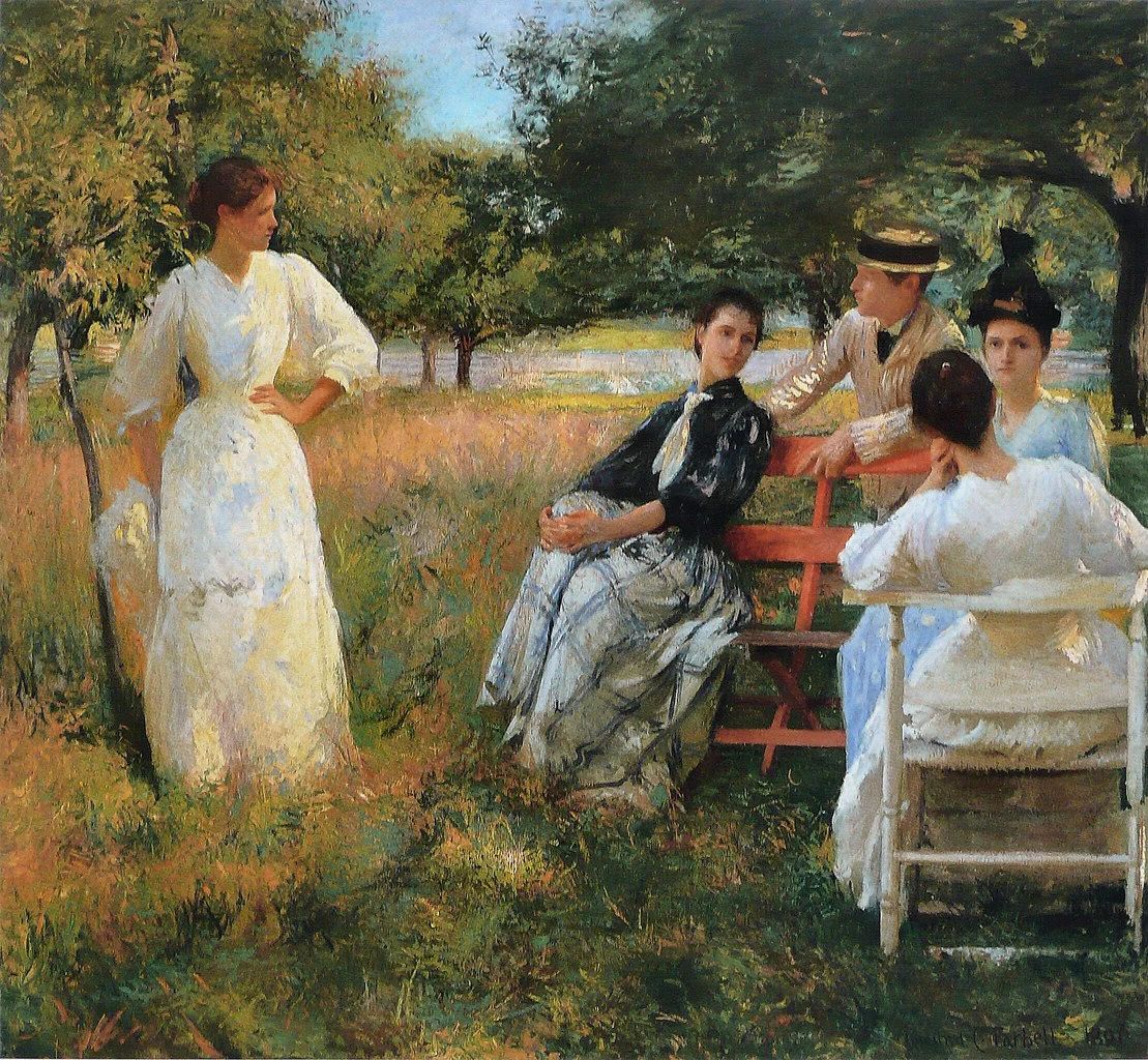 Edmund Tarbell - Nel frutteto